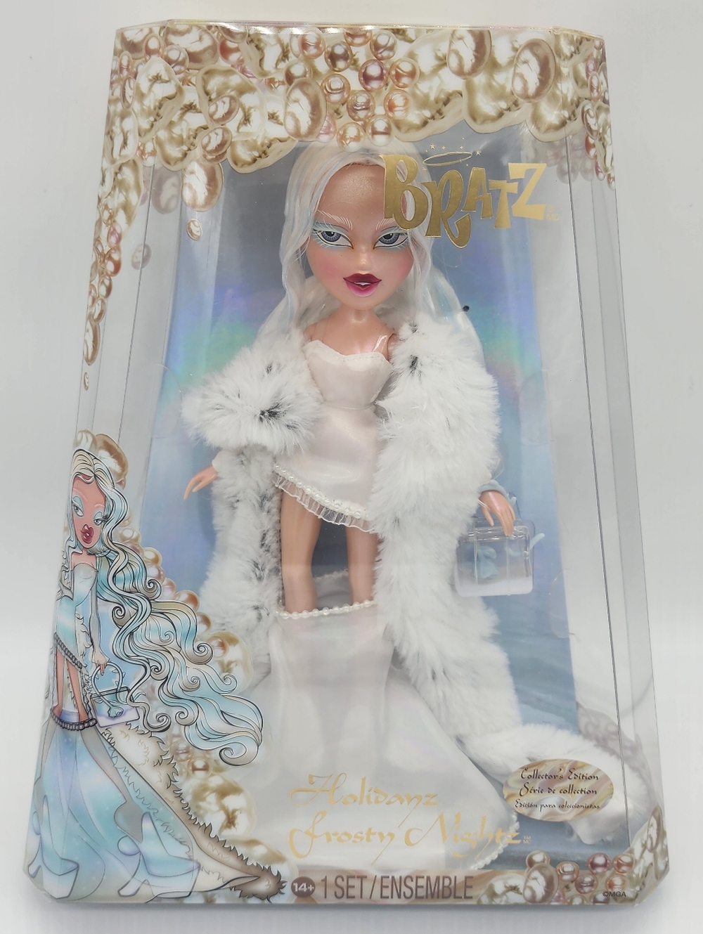 Bratz Frosty Nights Fashion Doll in White Fur Coat